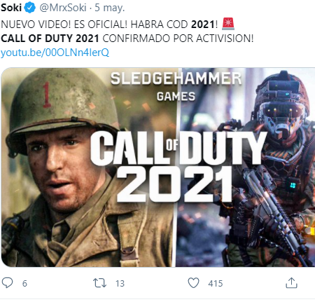 Call of Duty 2021: ¿quién lo desarrollará?