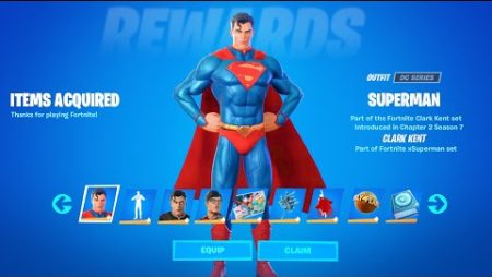 Superman se suma a Fortnite para la Temporada 7