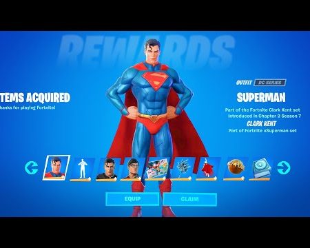 Superman se suma a Fortnite para la Temporada 7