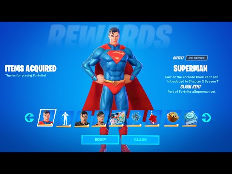 Superman se suma a Fortnite para la Temporada 7